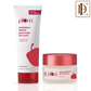 Plum Saffron & Papaya Glow Bright Gel Face Wash and Moisturizer Combo
