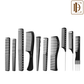 Ikonic Professional Hair Dressing Comb (Set Of 10)