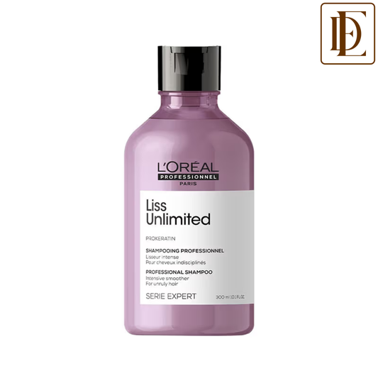 L'Oréal Professionnel Liss Unlimited Shampoo, Upto 96 hours of frizz control, With Pro-Keratin