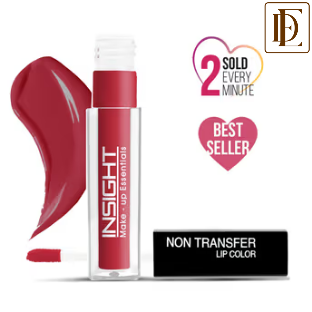 Insight Cosmetics Non-Transfer Lip Color, 12hr Long Lasting Matte Lips, Moisturizing & Light Weight