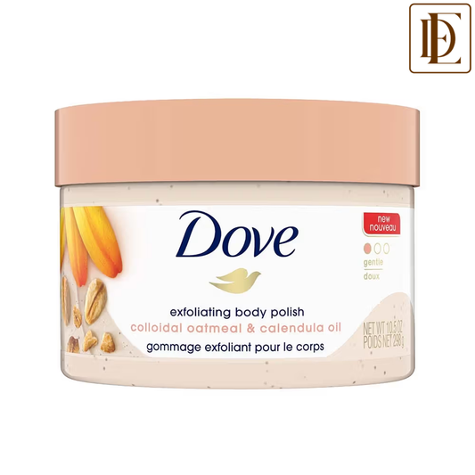 Dove Exfoliating Body Polish Scrub - Oatmeal & Calendula Oil
