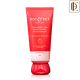 Dot & Key Strawberry Dew Brightening Moisturizer, Niacinamide & Peptides, Brightens & Smoothes Skin
