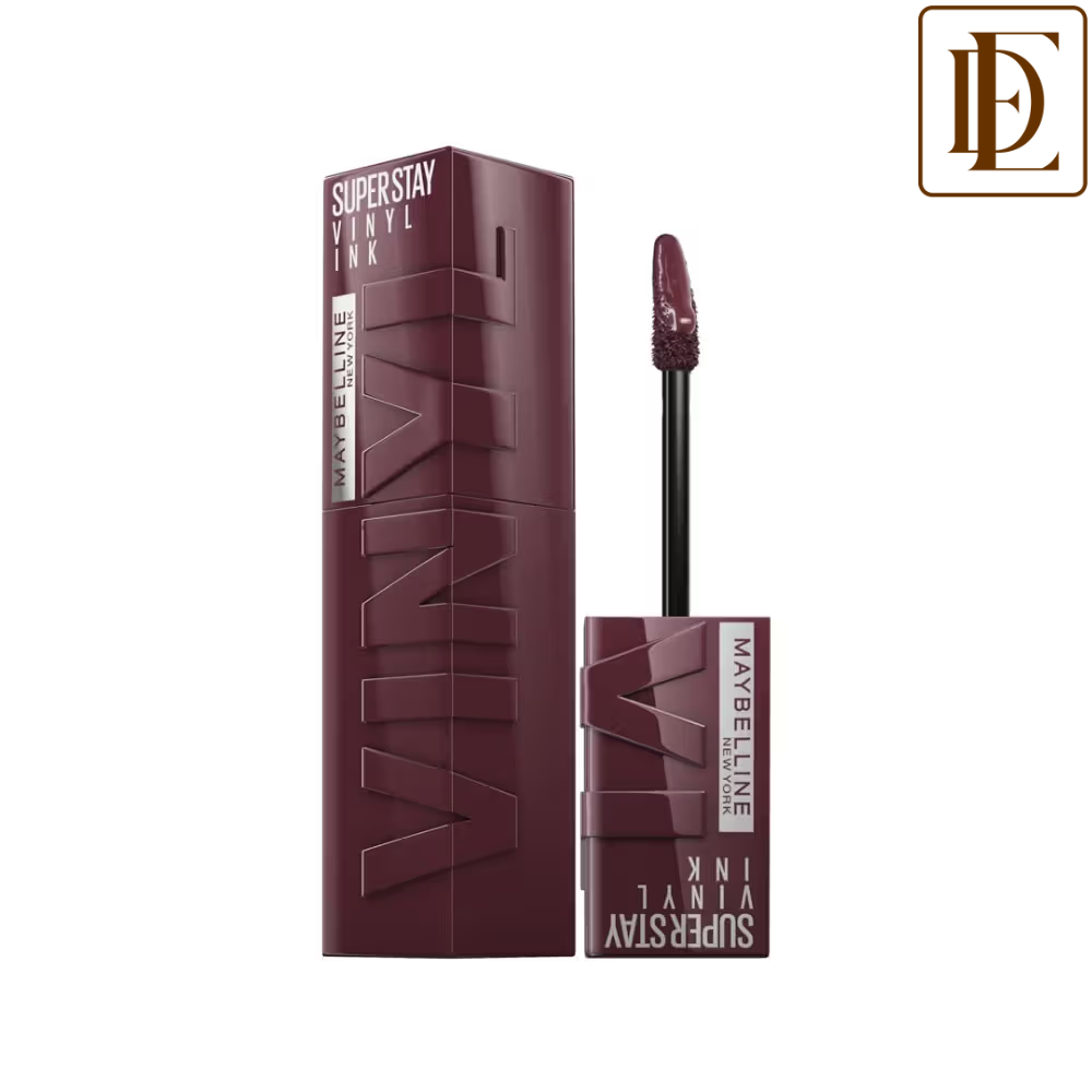 Maybelline New York Super Stay Vinyl Ink Liquid Lipstick, Instant Shine Lasts Up To 16H