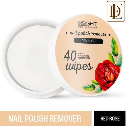 Insight Cosmetics Nail Polish Remover 40 Wipes