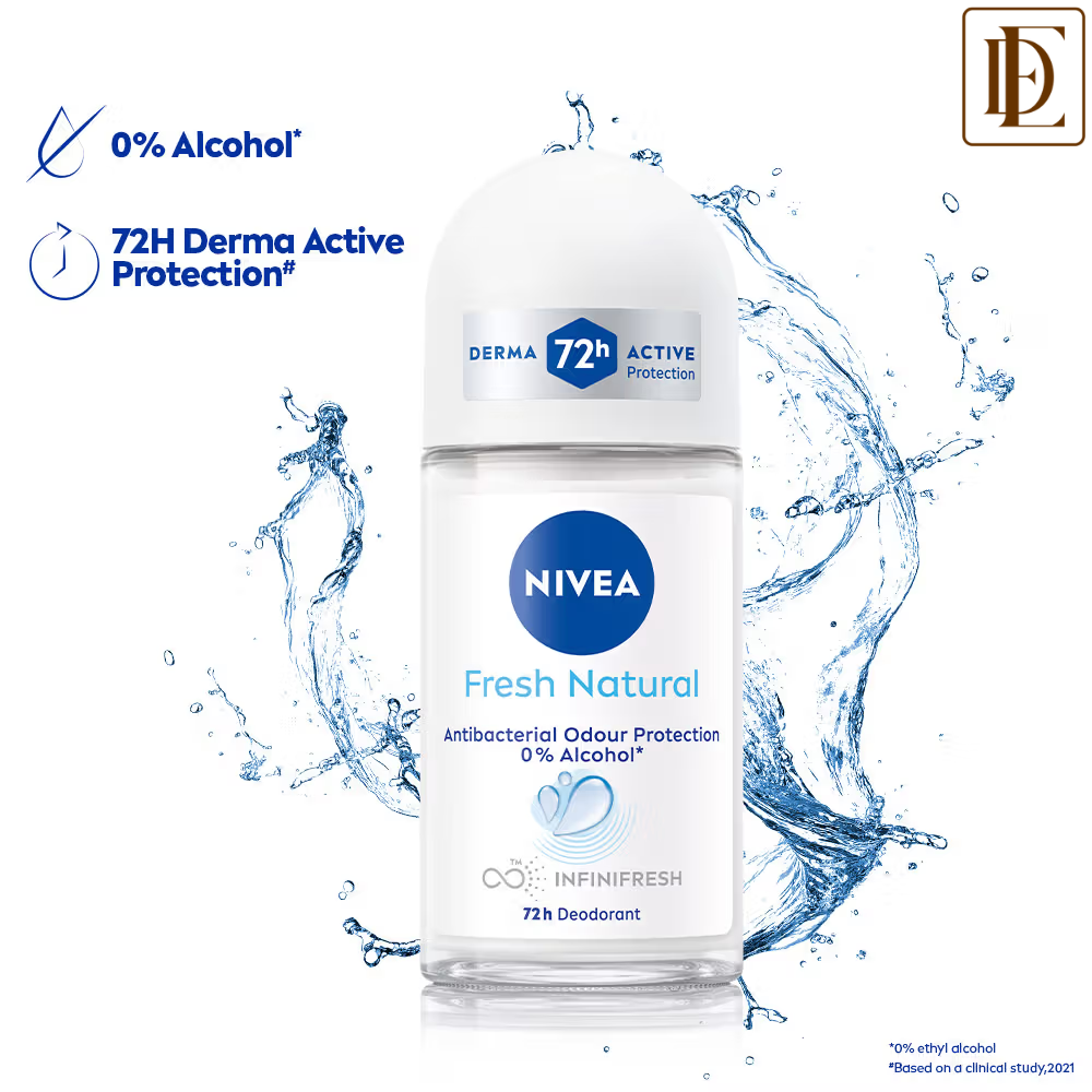 NIVEA Body Roll On (Fresh Natural)