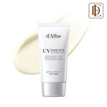 d'Alba piedmont Waterfull Essence Sun Cream, Vegan Lightweight, Broad Spectrum SPF 50+, Glowy