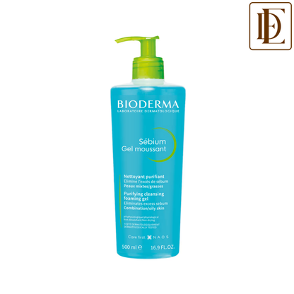Bioderma Cleanser - Sebium Gel Moussant - Acne Defence Cleanser For Oily Acne Prone Skin