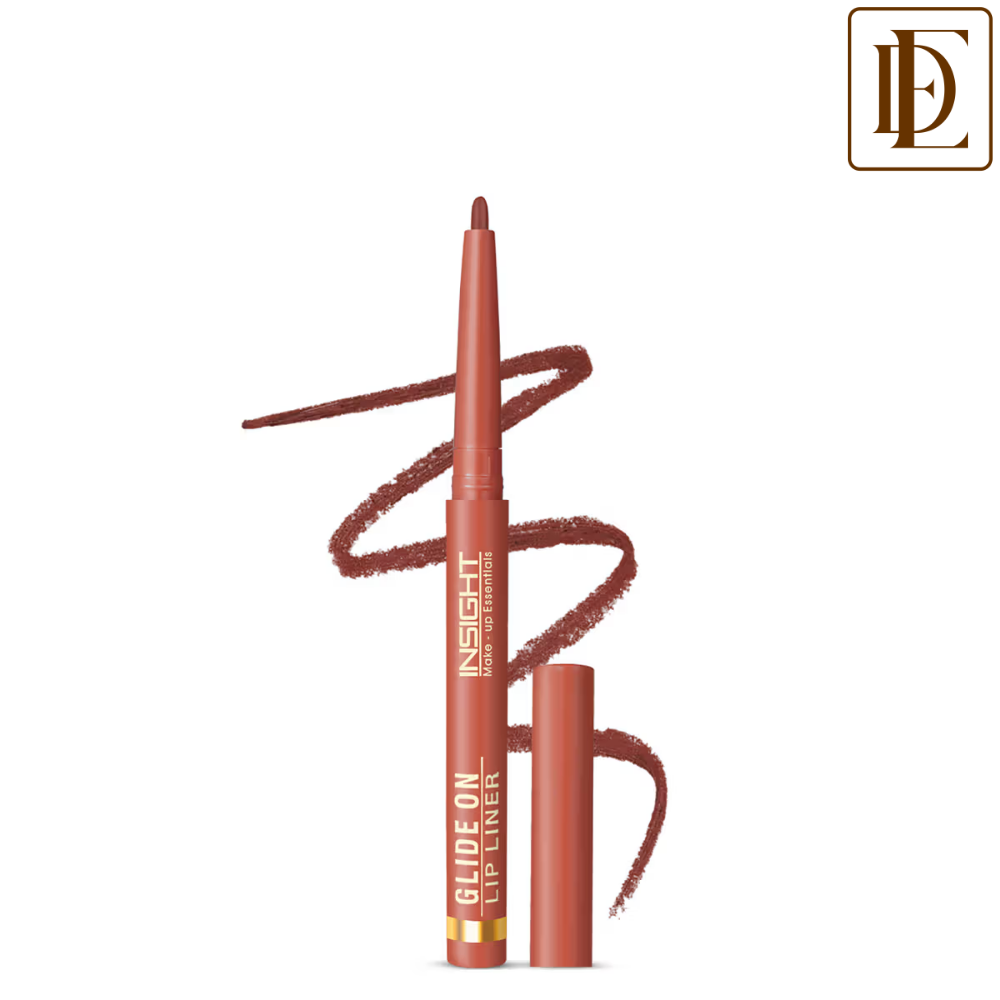 Insight Cosmetics Glide On Lip Liner, Intense Pigment, Long Wear Matte Lip Formula