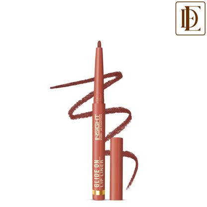 Insight Cosmetics Glide On Lip Liner, Intense Pigment, Long Wear Matte Lip Formula