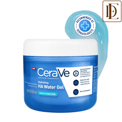 CeraVe HA Water Gel Oil-Free Face Moisturizer with Hyaluronic Acid & Ceramides for Plumpy Hydration