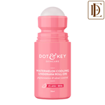 Dot & Key Watermelon Cooling Underarm Roll On, Pigmentation & Odour Control, With 4% AHA & BHA