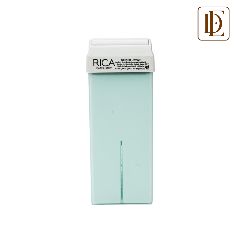 Rica Aloevera Liposoluable Wax Refill For Sensitive Skin With Glyceryl Rosinate & Natural Beeswax