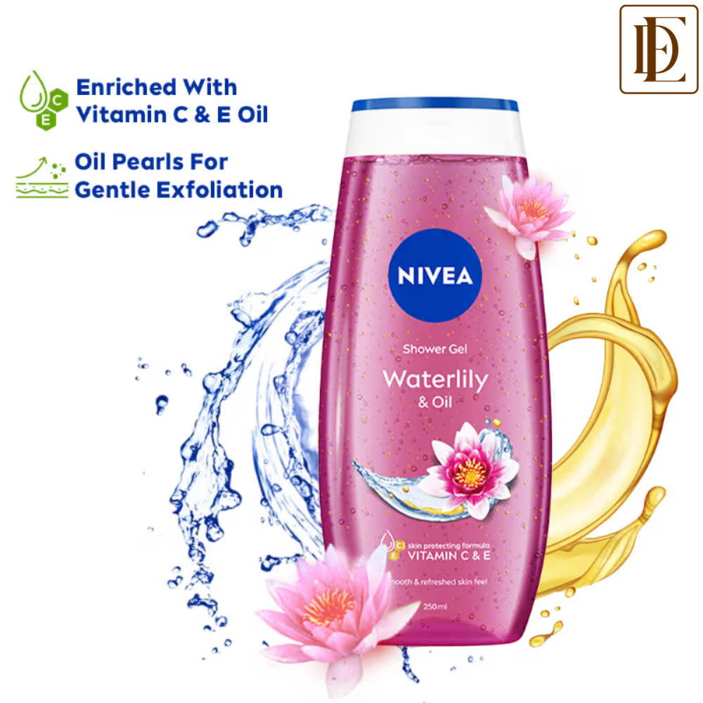 NIVEA Waterlily & care oil Body wash