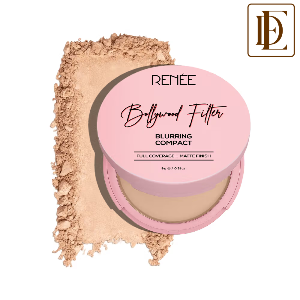 RENEE Bollywood Filter Blurring Matte Finish Compact with Full Coverage
