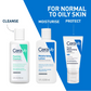 CeraVe Facewash & Moisturizing Lotion Combo with Ceramides Skincare Routine for Normal to Oily Skin