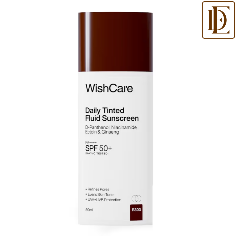 Wishcare Daily Fluid Tinted Sunscreen SPF50PA++++