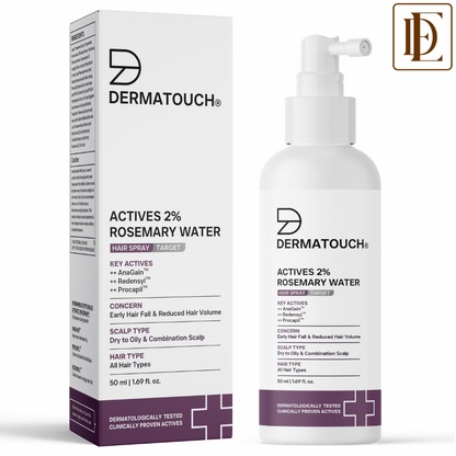 Dermatouch Actives 2% Rosemary Spray For Hair Growth