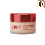 Plum Saffron & Kumkumadi Oil Glow Bright Moisturizer For Dull Skin With SPF 35 UVA & UVB Protection