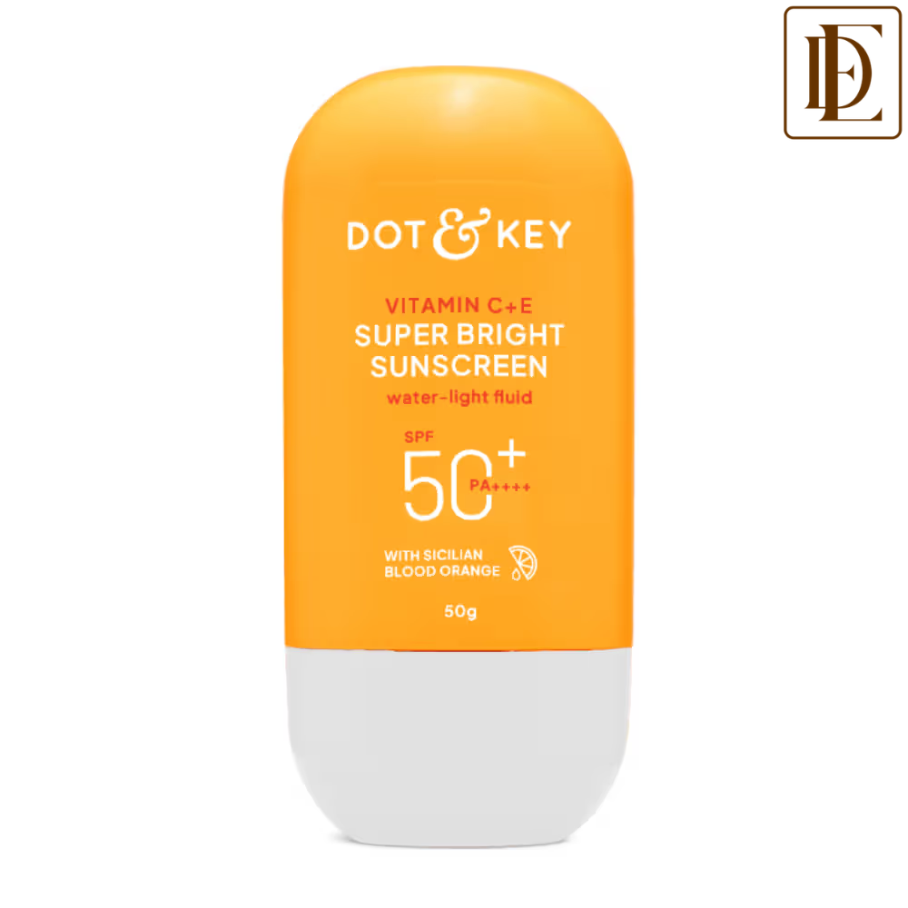 Dot & Key Vitamin C + E Super Bright Sunscreen, SPF 50+ PA++++ In-Vivo Tested