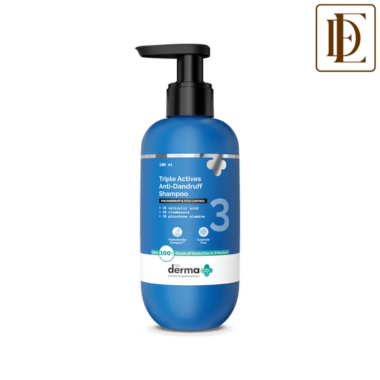 The Derma Co Triple Actives Anti-Dandruff Shampoo
