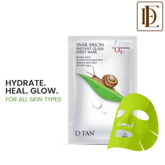 O3+ Snail Mucin Instant Glass Sheet Mask