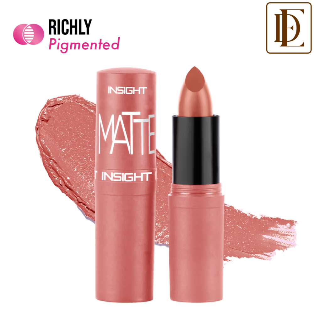 Insight Cosmetics Matte Lipstick, 1 Stroke Application, Long Lasting