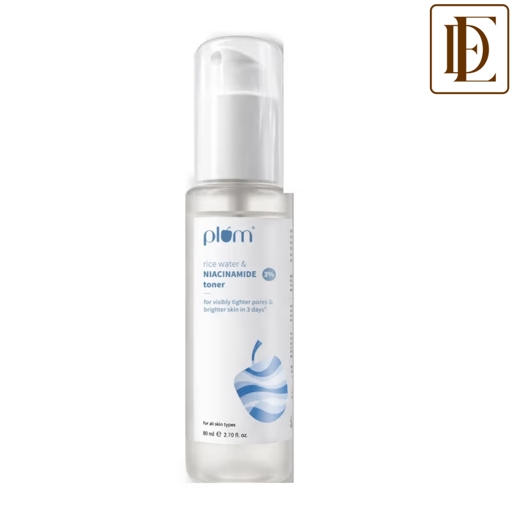 Plum 3% Niacinamide Alcohol-Free Toner With Rice Water