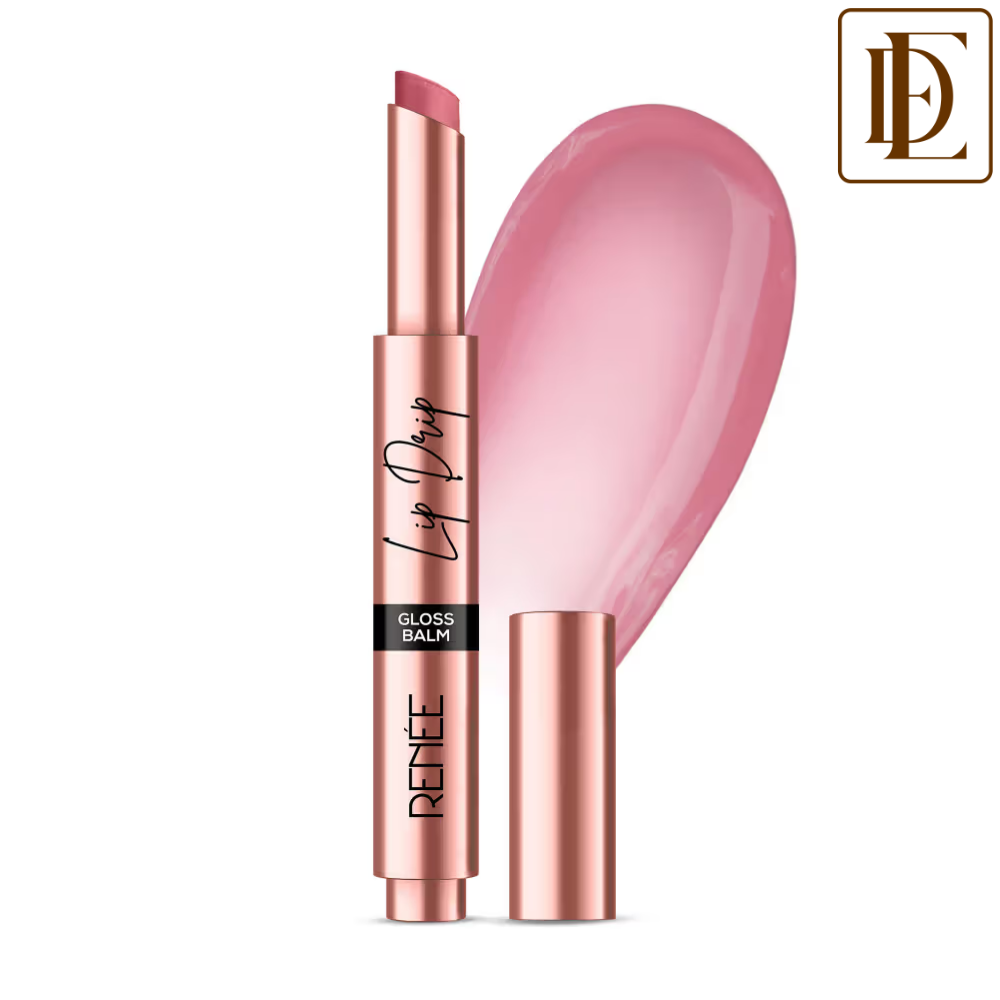 RENEE Lip Drip Glossy Balm High Shine, Lightweight, Long-lasting, Hydrating