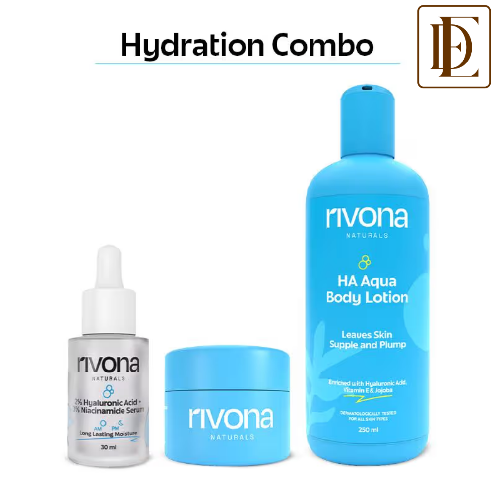 Rivona Naturals Intense Hydration Combo For Plump, Radiant & Dewy Skin