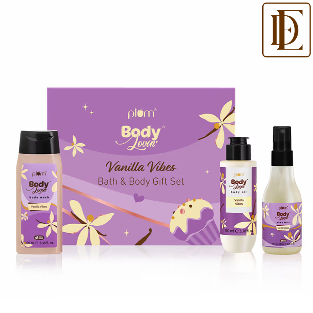 Plum BodyLovin Vanilla Vibes Bath & Body Gift Set