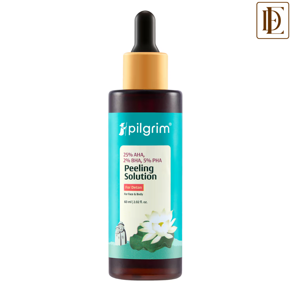 Pilgrim 25% AHA 2% BHA 5% PHA Face Peeling Solution for Acne Scars
