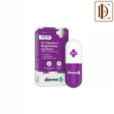 The Derma Co 1% Vitamin C Lip Balm with SPF 50 PA+++ for Pigmentation and Lip Brightening