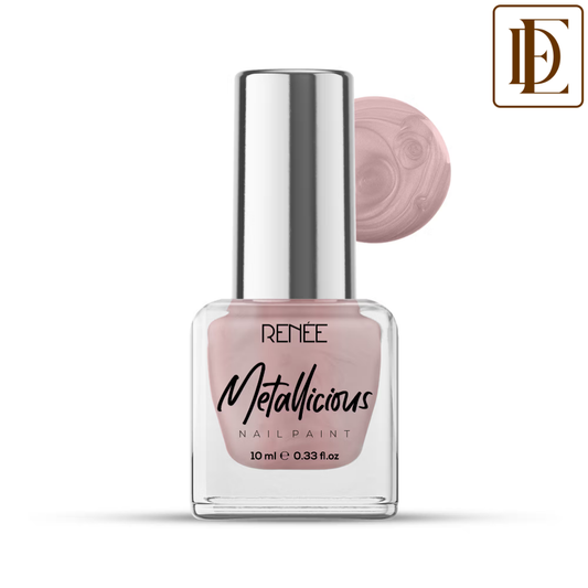 Renee Cosmetics Metallicious Nail Paint - Silky Nude
