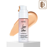 RENEE Lumi Glow Highlighting Liquid Foundation, Buildable Coverage with Dewy Finish