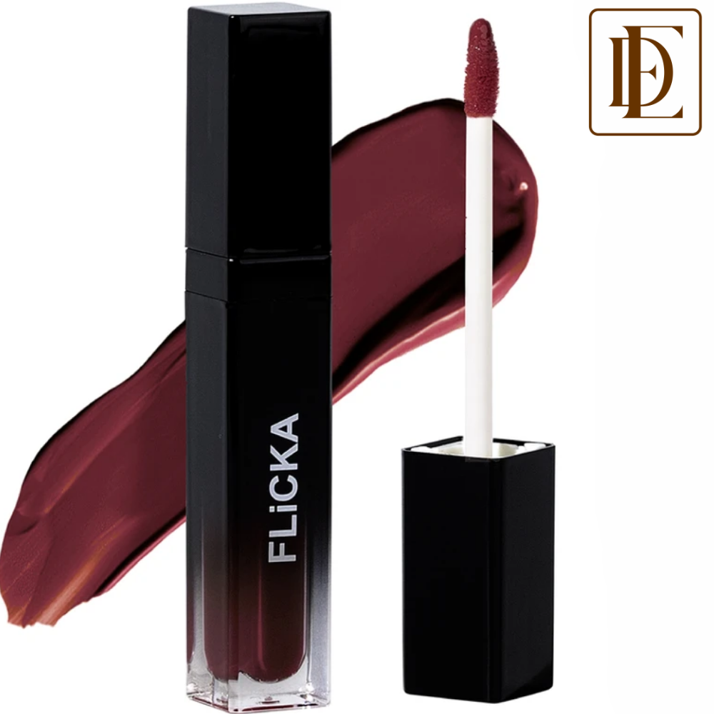 FLiCKA Set & Attack Liquid Lipstick Waterproof Easy Apply Intense Pigment
