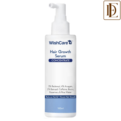 WishCare Hair Growth Serum Concentrate with Redensyl & Rosemary-In-Vivo Tested-Controls Hairfall