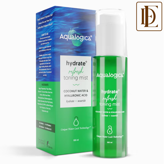 Aqualogica Hydrate+ Refresh Toning Mist with Coconut Water and Hyaluronic Acid