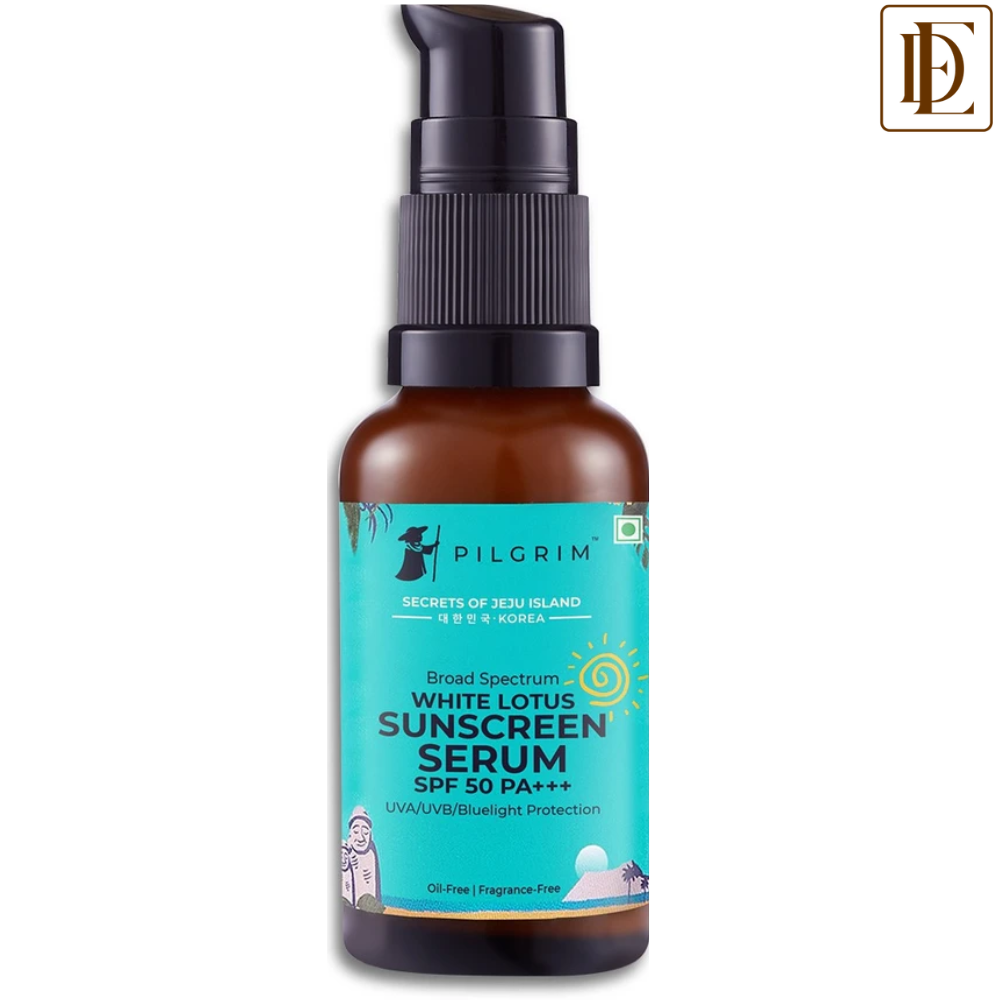 Pilgrim White Lotus Sunscreen Serum SPF 50 PA+++