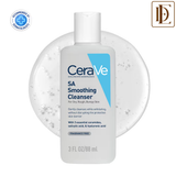 CeraVe SA Smoothing Cleanser For Dry, Rough & Bumpy Skin, Face wash with Salicylic Acid & Ceramides
