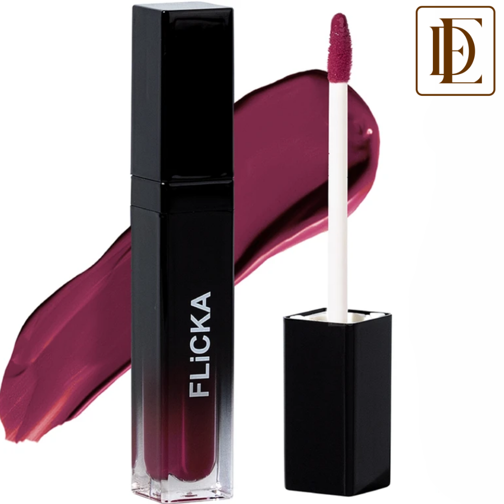 FLiCKA Set & Attack Liquid Lipstick Waterproof Easy Apply Intense Pigment
