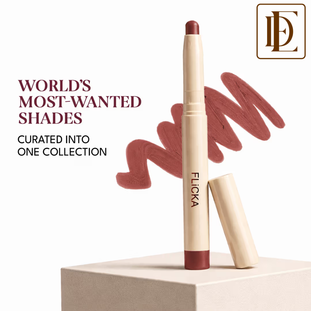 FLiCKA Standout Lipstick Smudgeproof Creamy Finish Pro