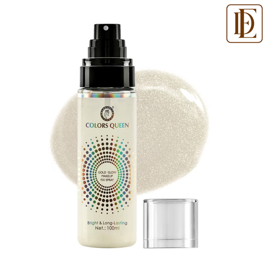 Colors Queen Gold Glow Makeup Fixer Spray