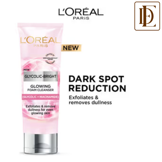 L'Oreal Paris Glycolic Bright Daily Foaming Face Cleanser