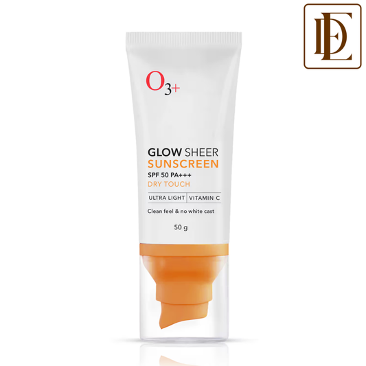 O3+ Glow Sheer Sunscreen SPF 50 Pa+++