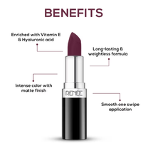 Renee Cosmetics Stunner Matte Lipstick