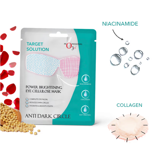 O3+ Power Brightening Anti Dark Circle Eye Sheet Mask