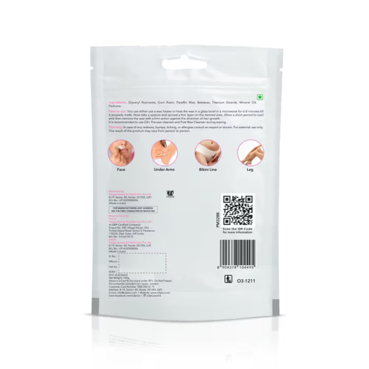 O3+ Peel Off Brazilian Wax For Easy Hair Removal Beans