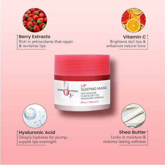 O3+ Lip Sleeping Mask For Plump & Soft Lips