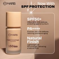 MARS SPF50 PA++++ High Coverage Liquid Foundation