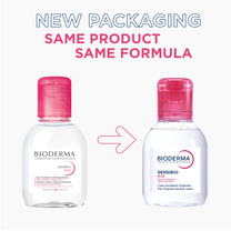 Bioderma Dermatological Micellar Water Sensibio H2O - Gently Removes Makeup Prevents Clogged Pores